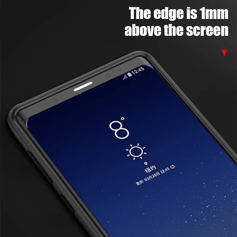 Ring Stand Phone Case for Samsung Galaxy A7 2018 A750, A9 2018, J4 Plus J4 Prime, J4 2018, S10E, A8 2018, S9 Plus, A8 Plus 2018, S10 Plus, J6 2018, S10, S8 Plus, S9, Note 9, S8, J6 Plus J6 Prime