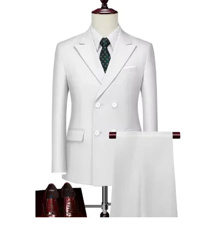 Men's Double-Breasted Blazer & Trouser Set