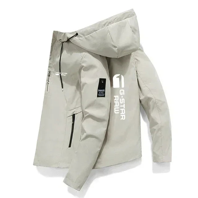 Men's Casual Zip-Up Jacket