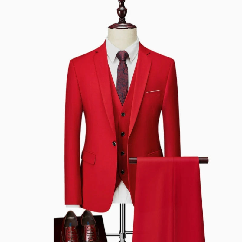Men's British-Inspired Wedding Suit