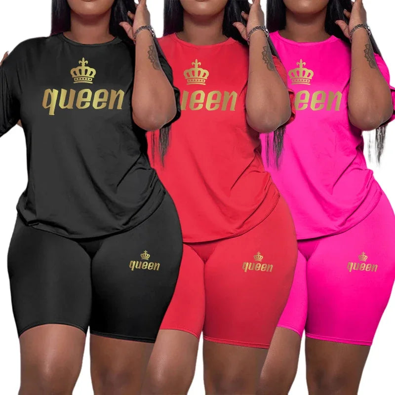 Women's Top & Shorts Set