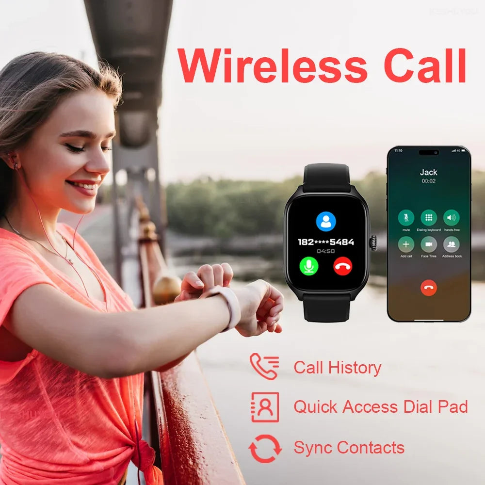 2.01-Inch Calling Smartwatch