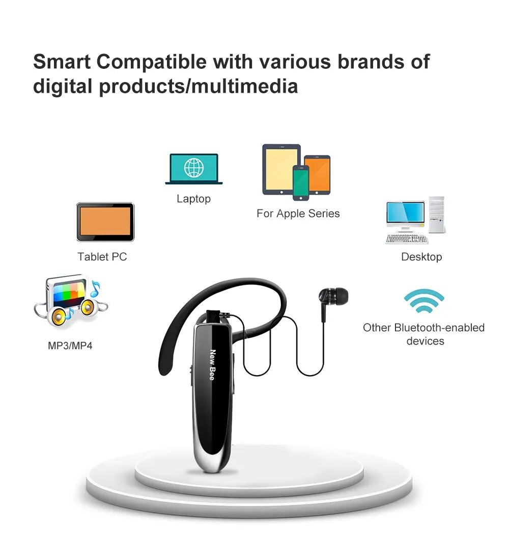Hands-Free Bluetooth Earpiece