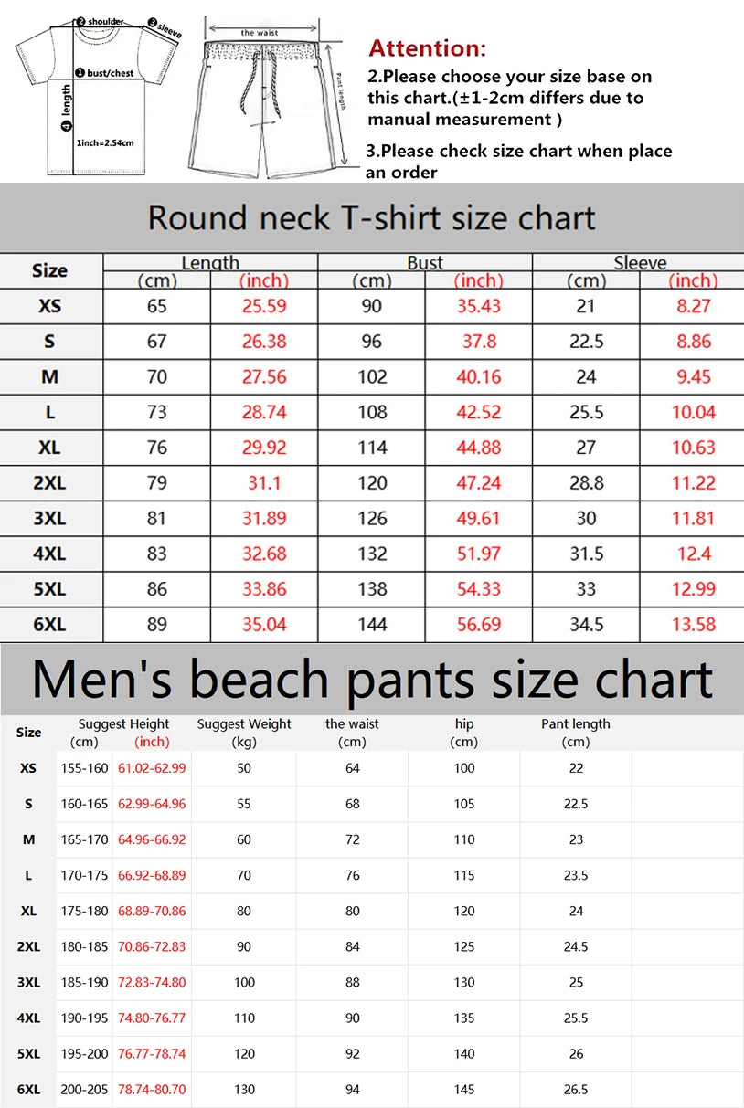 Men's Graphic Print Casual Outfit Set