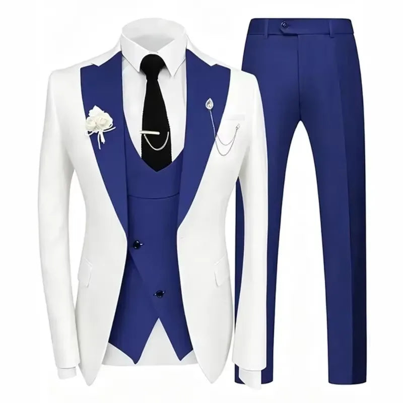 Men's Three-Piece Formal Suit