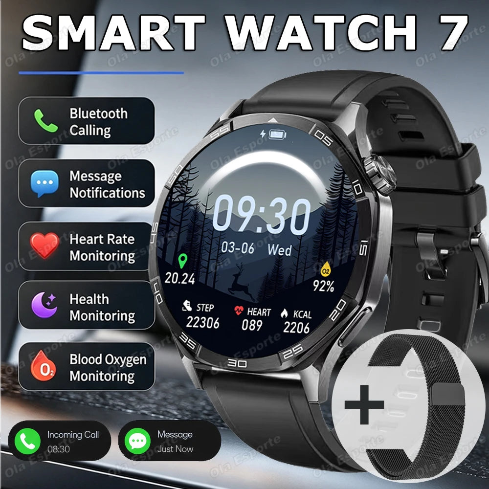 1.83-Inch Calling Smartwatch with Sleep Features