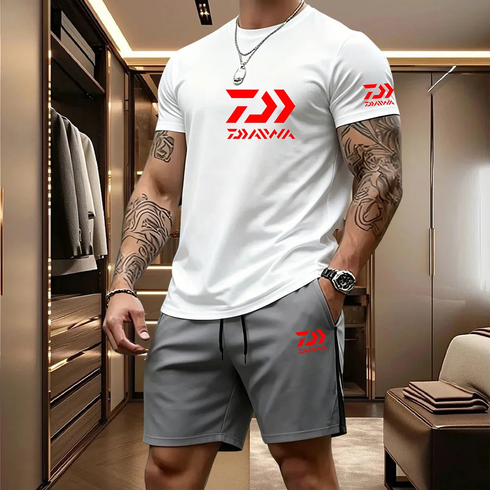 Men's Top & Shorts Set