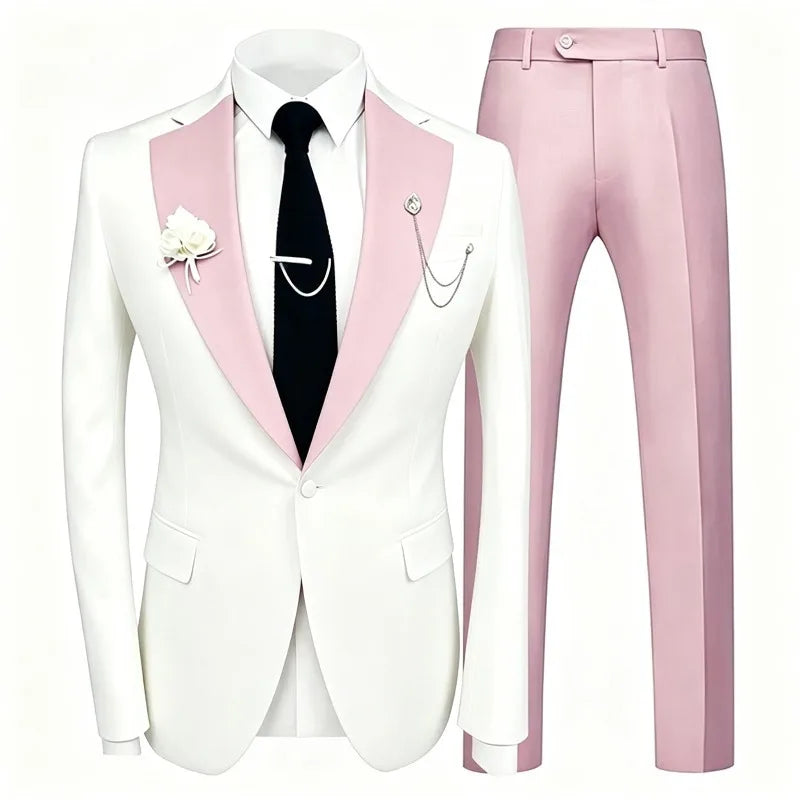 Men's Three-Piece Business & Occasion Suit