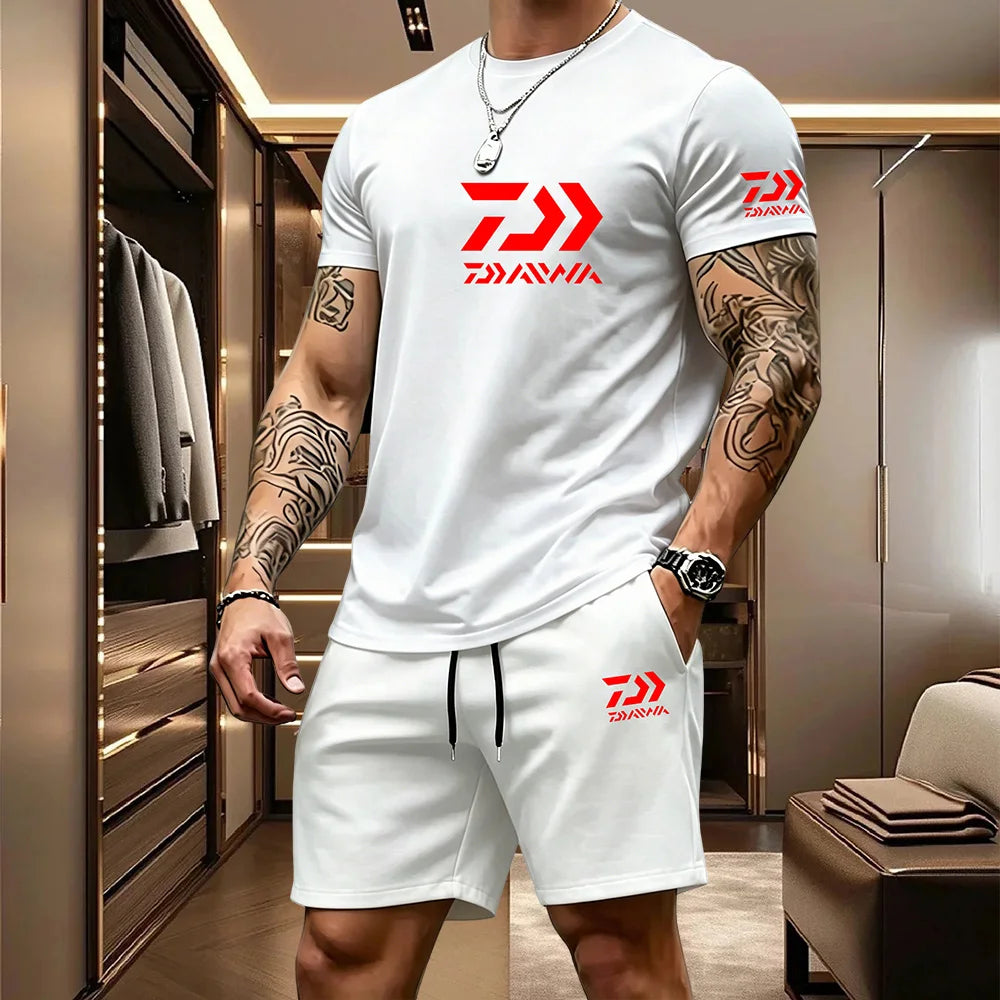 Men's Top & Shorts Set