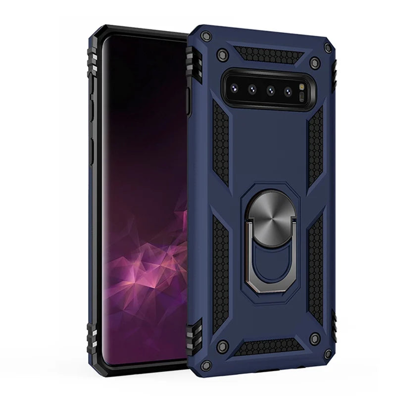 Ring Stand Phone Case for Samsung Galaxy S10, Note 9, S10 Plus, S10E, S9, S8 Plus, Note 8, S9 Plus, A50, S8, A70, A20, S10 5G, A40, A30