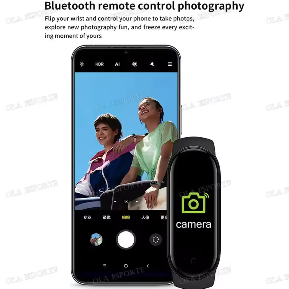 1.2-Inch Everyday Smartwatch with Music Control
