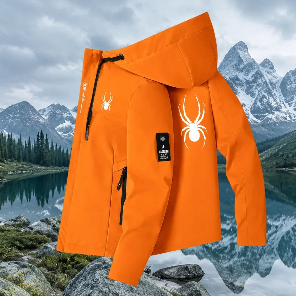 Men's Hooded Zip-Up Jacket