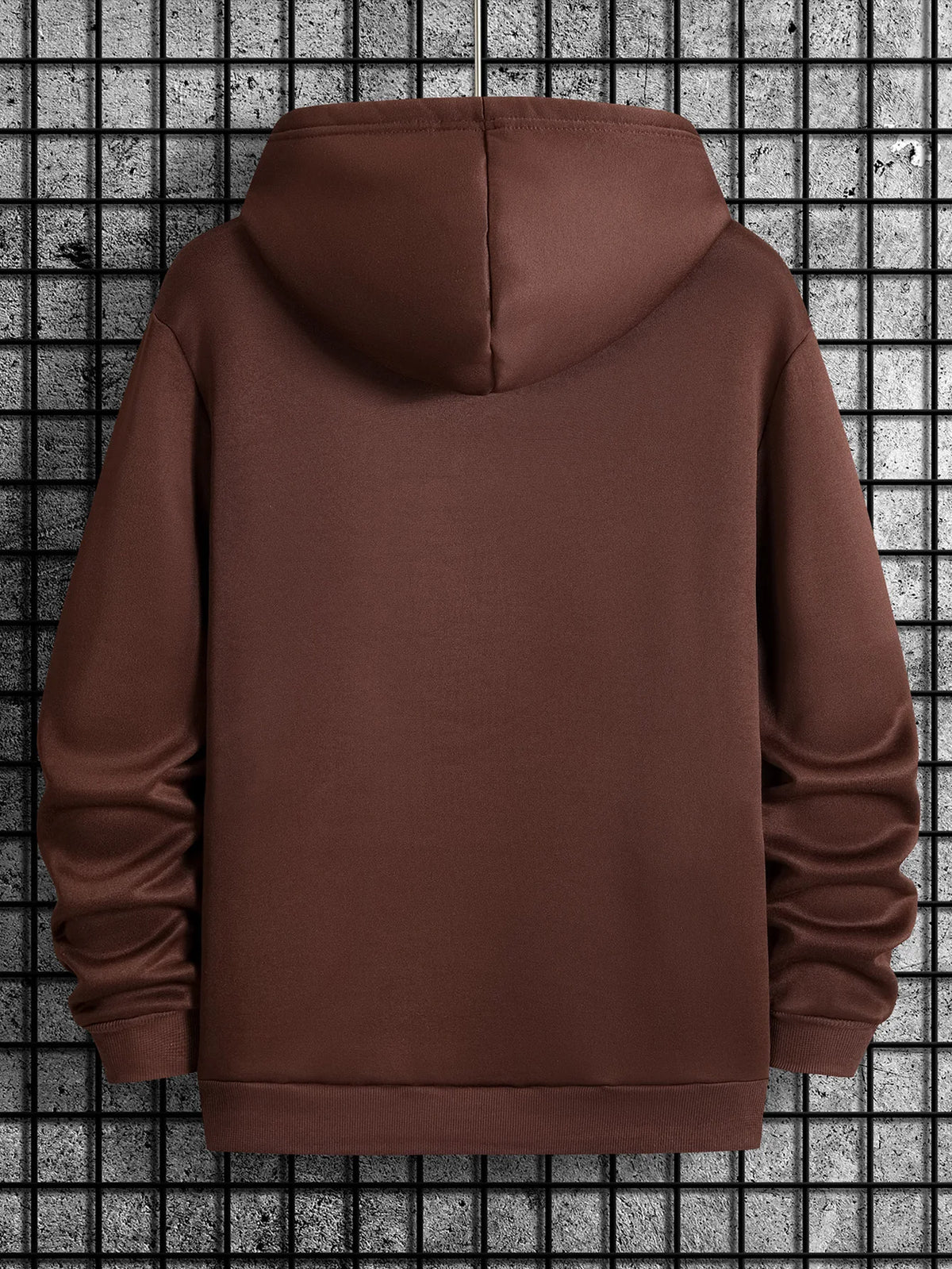Men's Letter Print Casual Hoodie