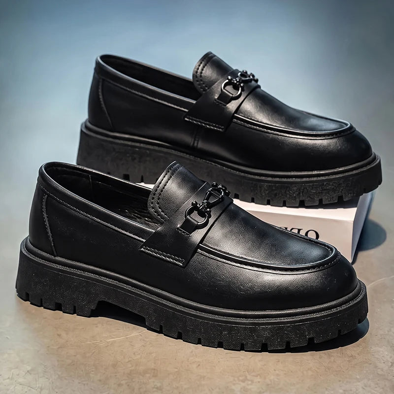 Men's Slip-On Platform Loafers