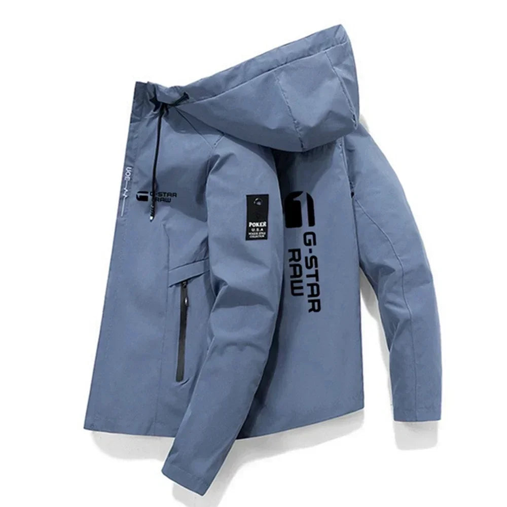 Men's Casual Zip-Up Jacket