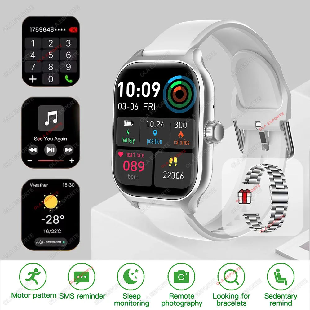 2.01-Inch Calling Smartwatch