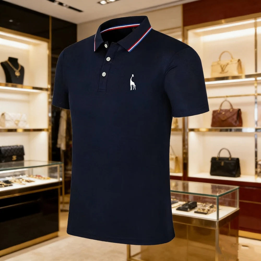 Men's Long-Sleeve Polo Shirt