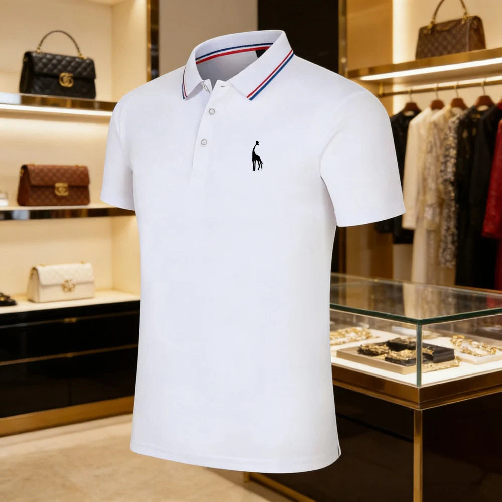 Men's Long-Sleeve Polo Shirt