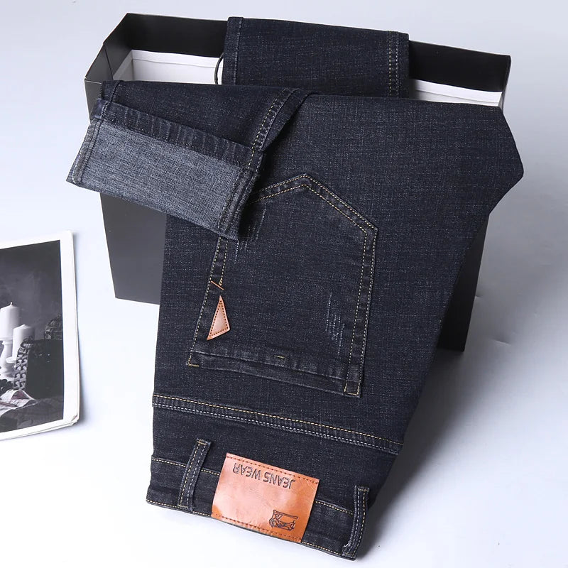 Men's Slim Fit Stretch Denim Jeans - Lightweight — product view