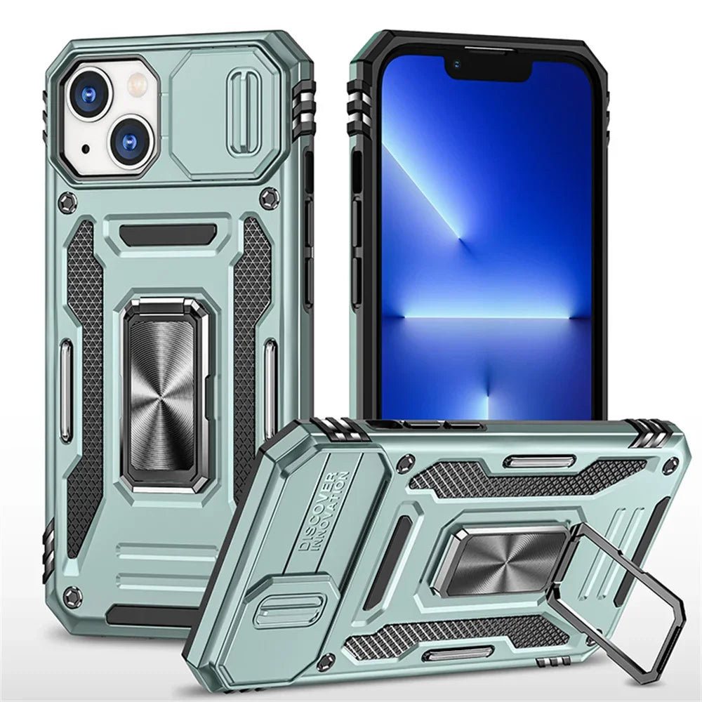 Ring Stand Phone Case for iPhone 13, iPhone 13 Pro, iPhone 12 Pro Max, iPhone 12 Pro, iPhone 12, iPhone 11 Pro Max, iPhone 11 Pro, iPhone 11, iPhone 15 Pro Max, iPhone 15 Plus, iPhone 15 Pro, iPhone 15, iPhone 14 Pro Max & More Models