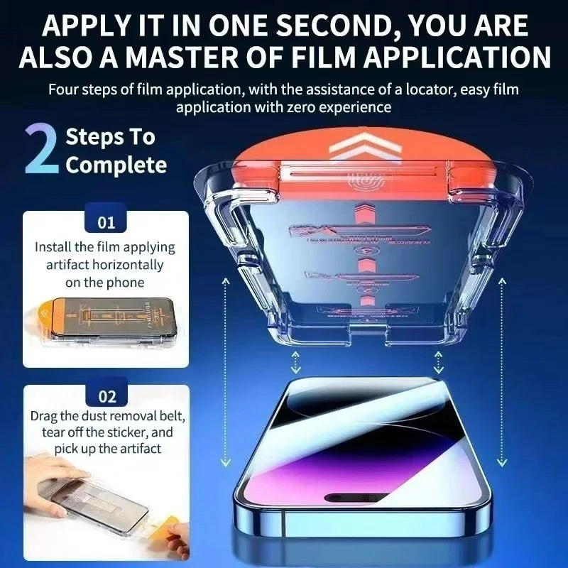 Clear & Privacy Tempered Glass Screen Protector Options for iPhone 15, iPhone 11, iPhone 12, iPhone 16 Plus, iPhone 16, iPhone 16 Pro Max, iPhone XS Max, iPhone 15 Pro, iPhone 14 Pro Max, iPhone 14 Plus, iPhone 15 Pro Max & More Models
