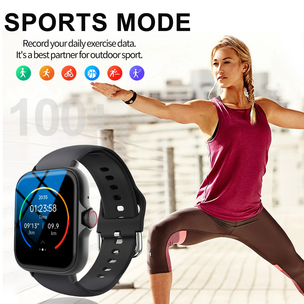 1.83-Inch Calling Smartwatch