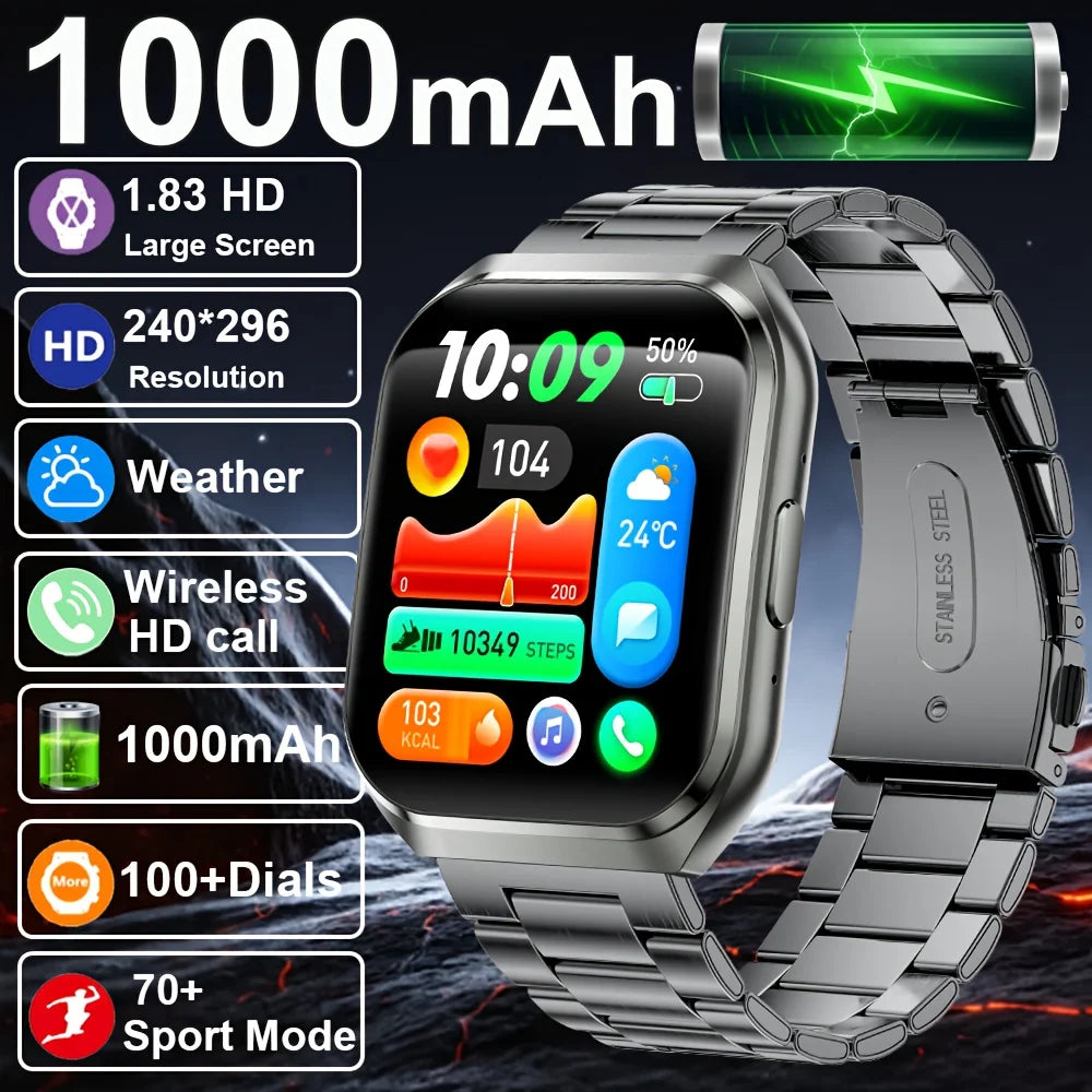 Outdoor 1.83-Inch Calling Smartwatch