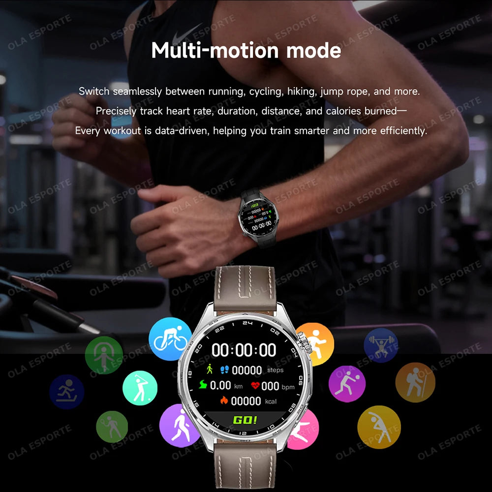 1.83-Inch Calling Smartwatch with Sleep Features