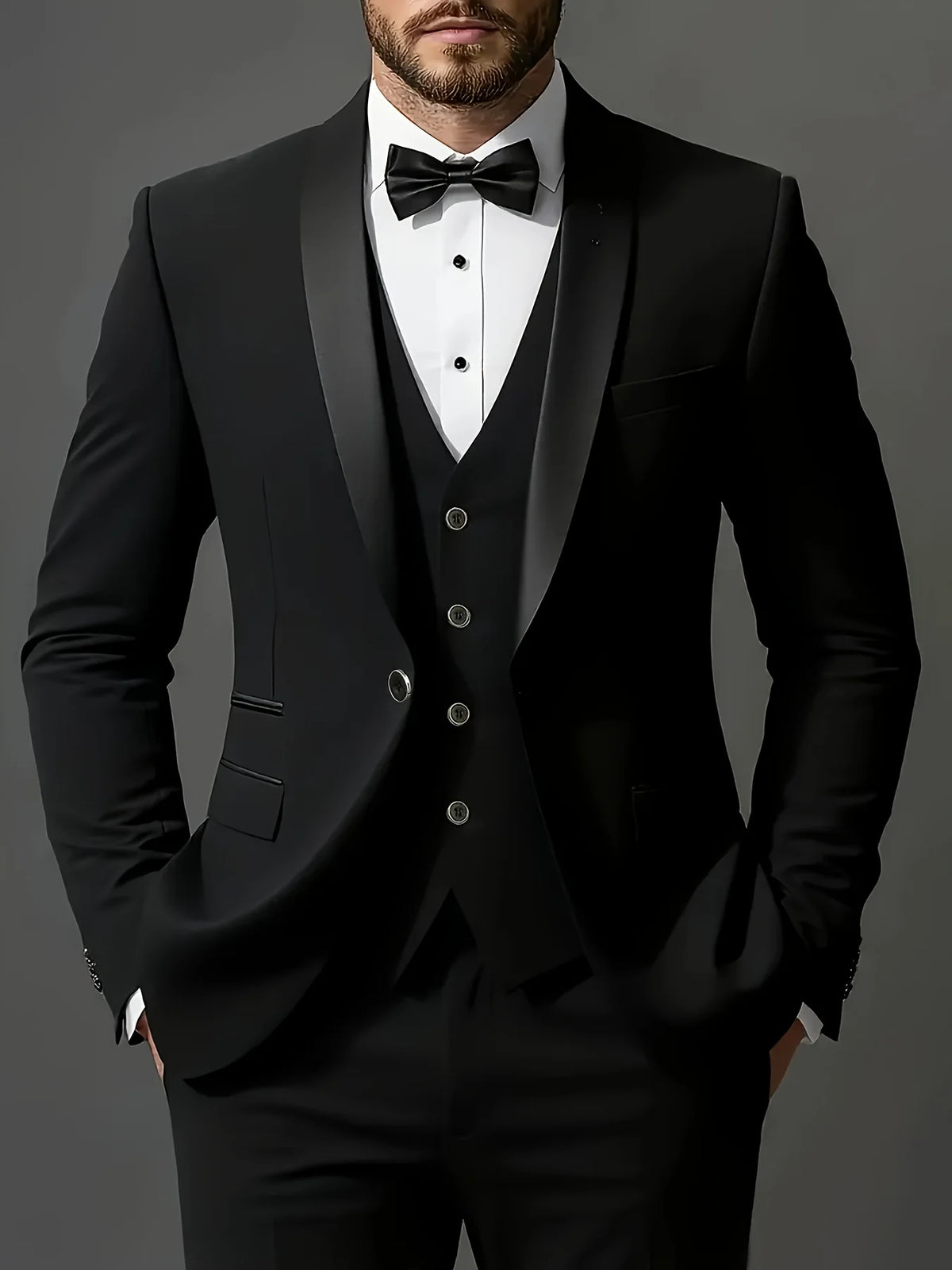 Men's 3-Piece Suit Set — product view