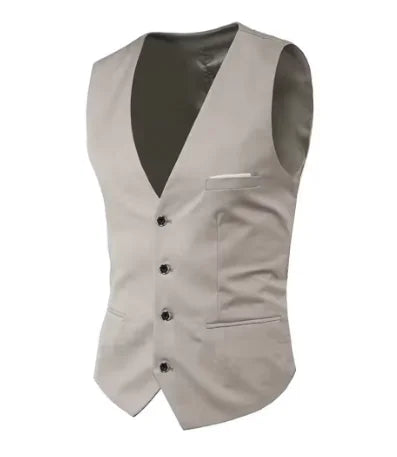 Men's Slim Fit Formal Waistcoat