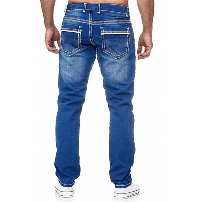 Men's Loose Fit Stretch Denim Jeans - Summer Weight — product view