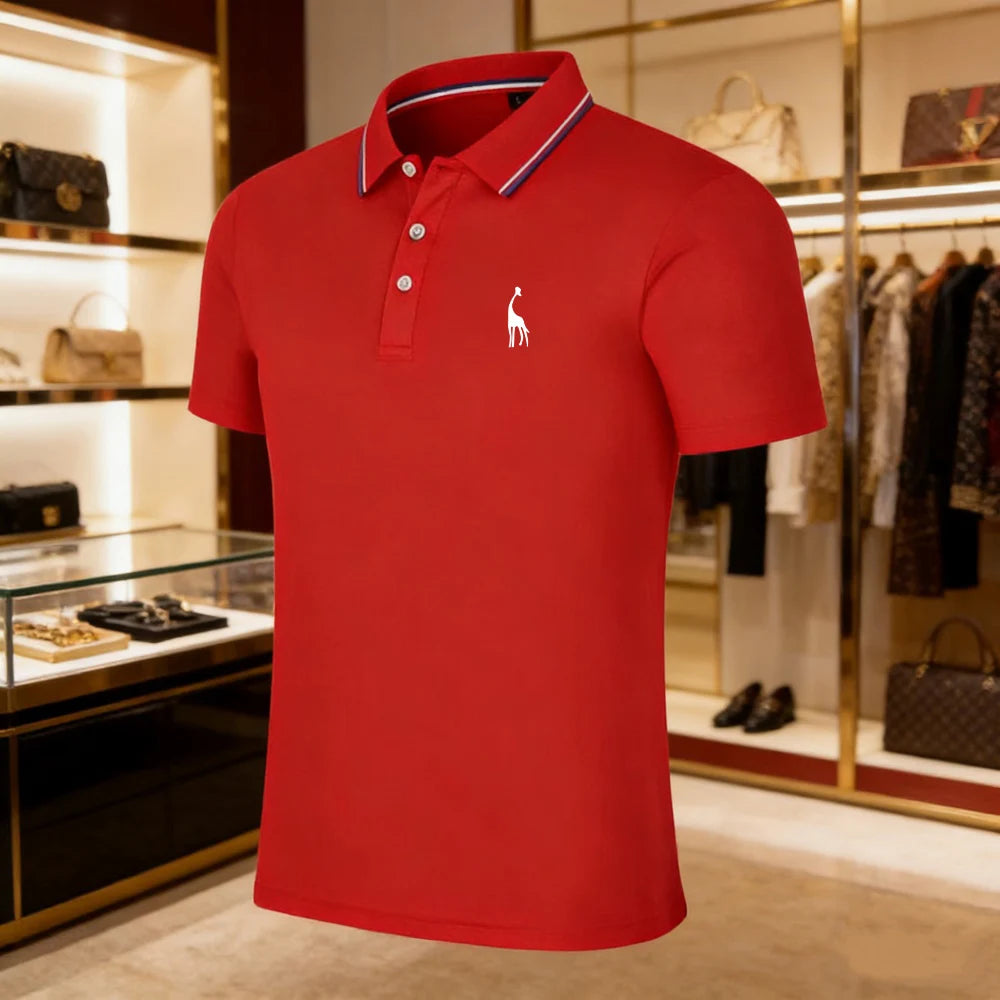 Men's Long-Sleeve Polo Shirt