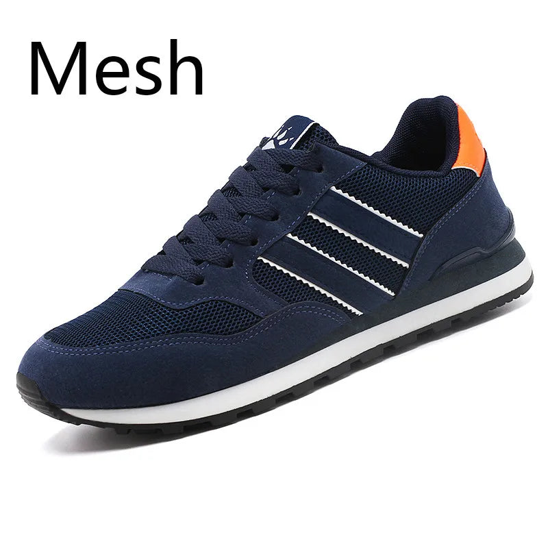 Men's Suede-Style Casual Sneakers