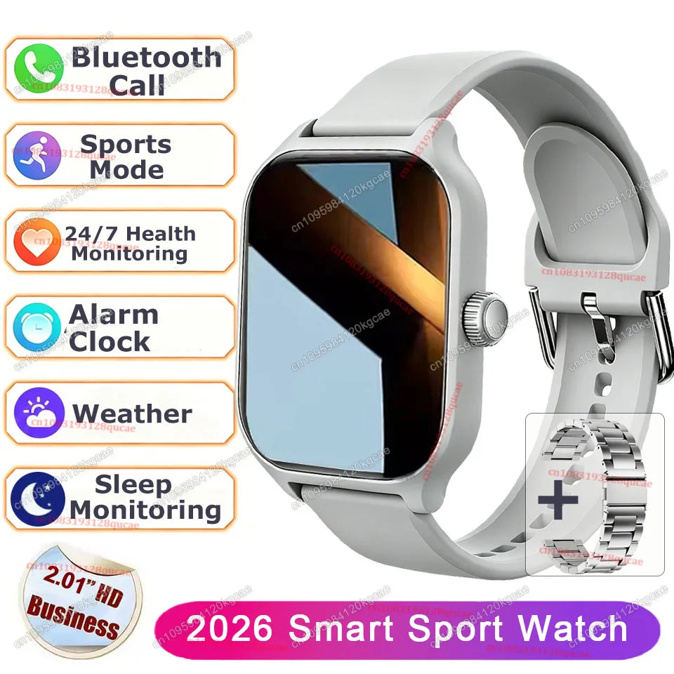 2.01-Inch Calling Smartwatch