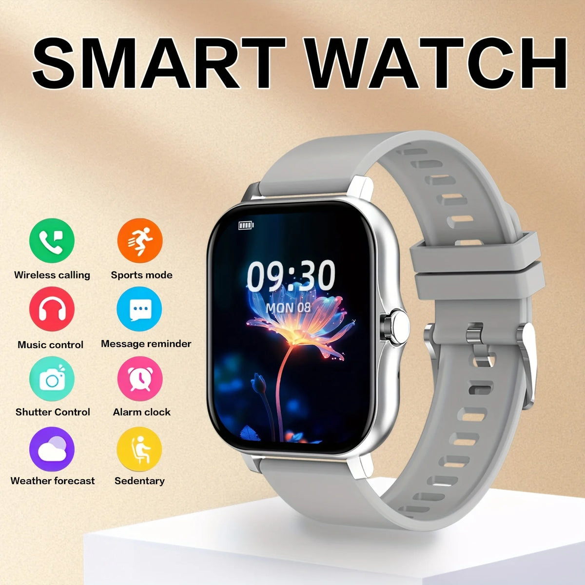 1.83-Inch Calling Smartwatch