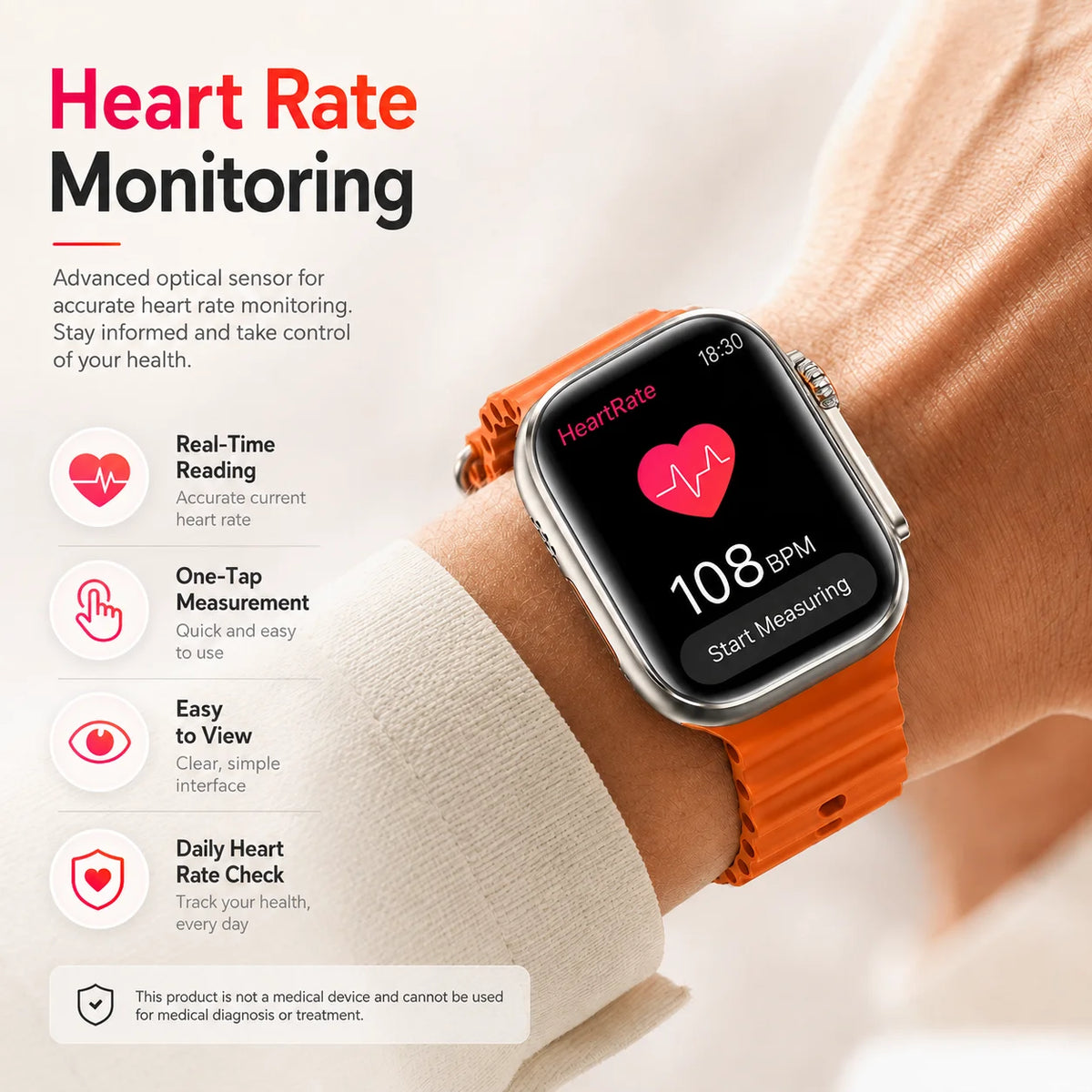 2.01-Inch Calling Smartwatch