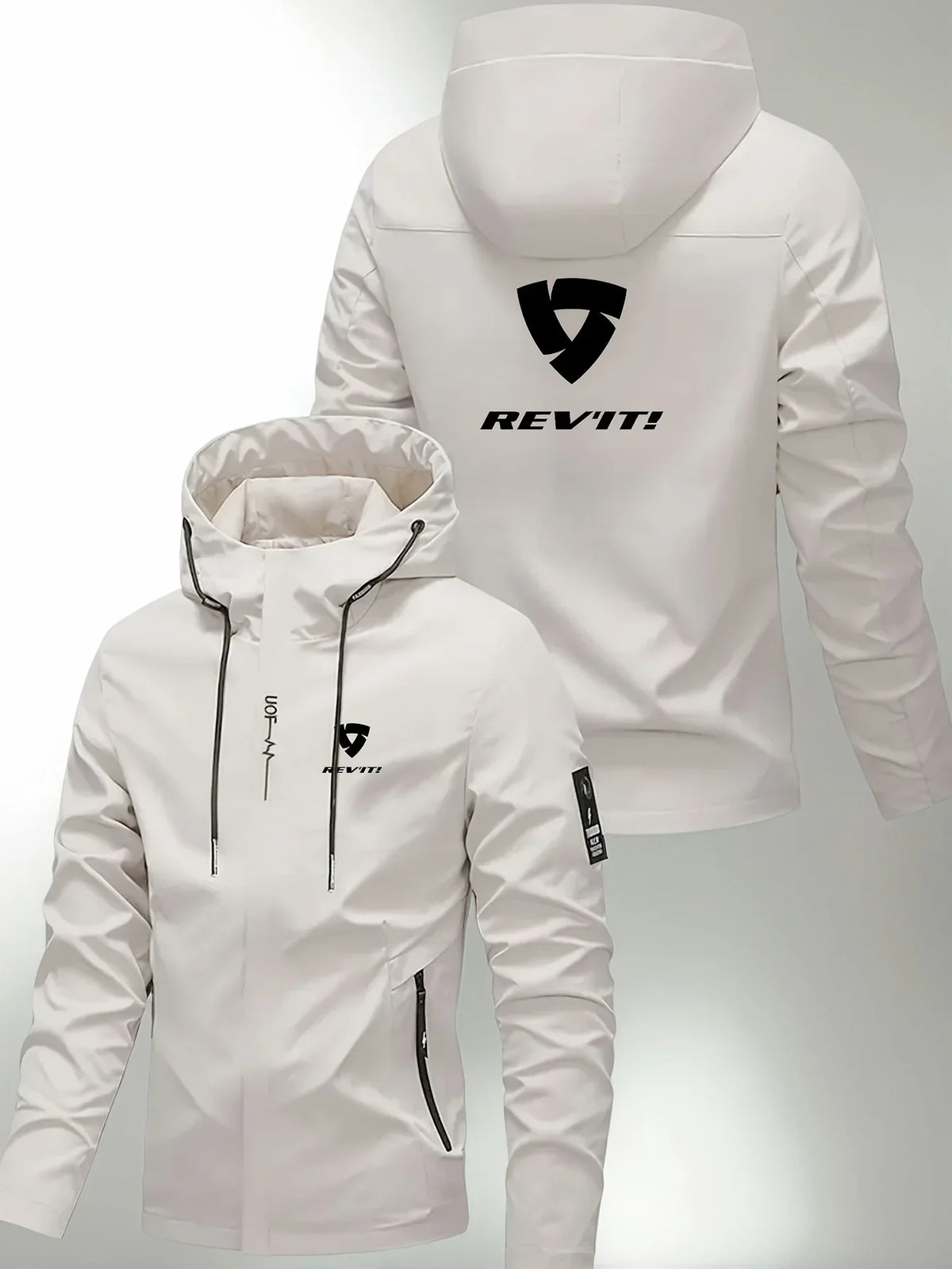 Men's Hooded Zip-Up Jacket