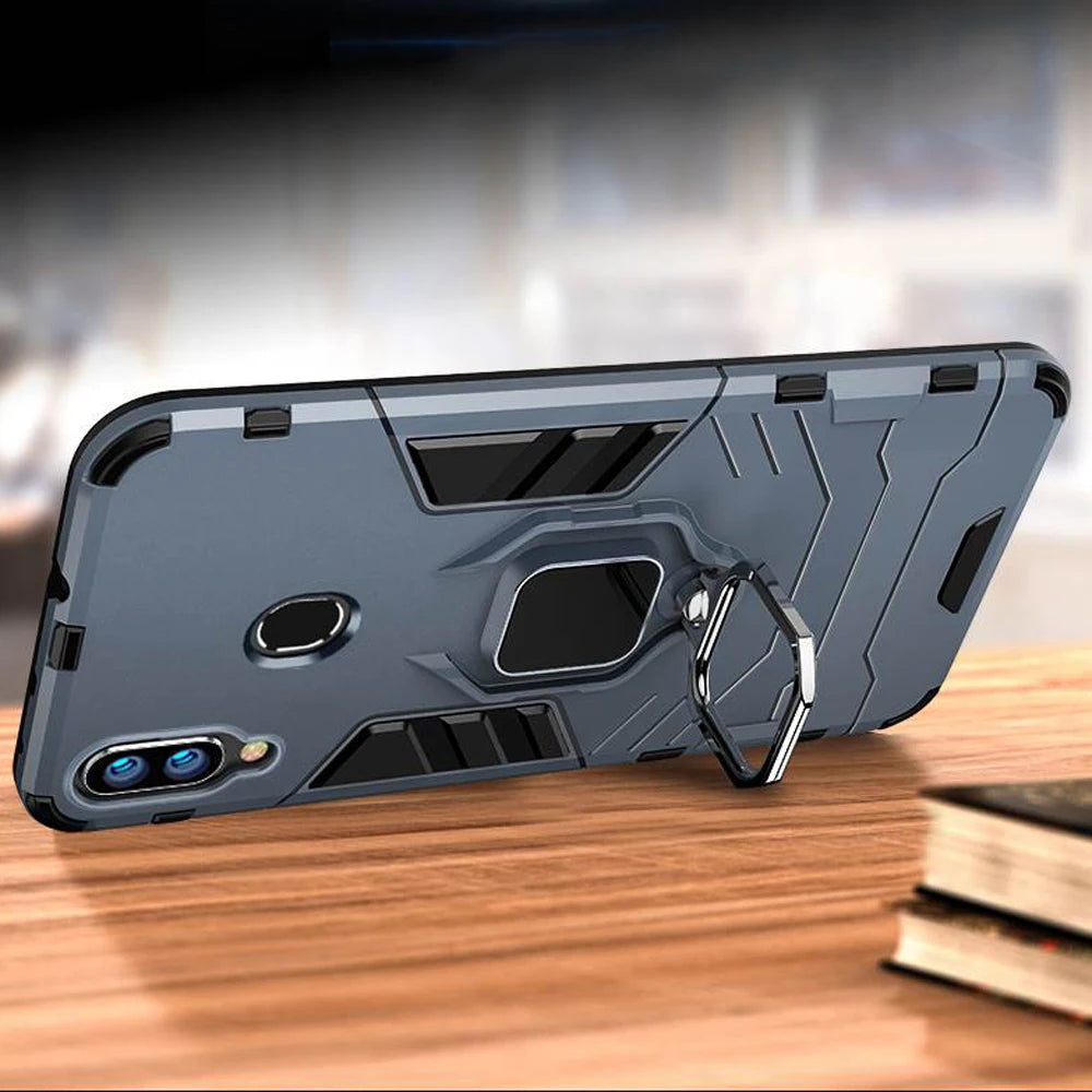 Ring Stand Phone Case for Samsung Galaxy A20, A40, A30