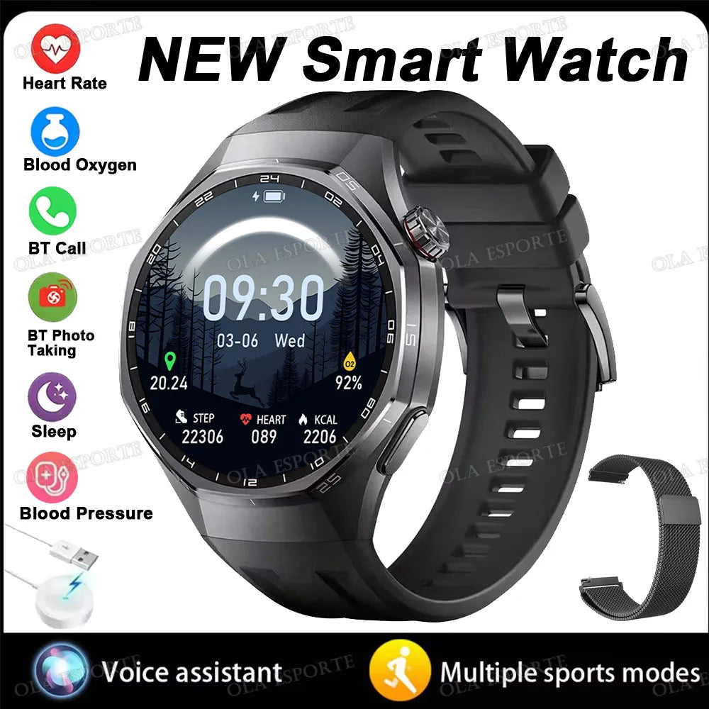 1.83-Inch Calling Smartwatch with Sleep Features