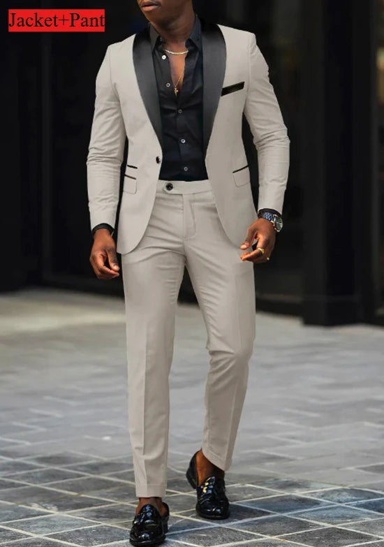 Men's Slim Fit Wedding & Occasion Suit