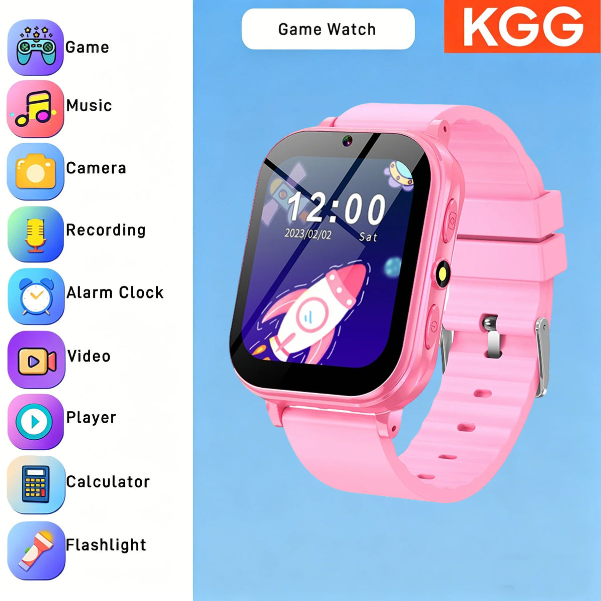 Children's 1.44-Inch Calling Smartwatch