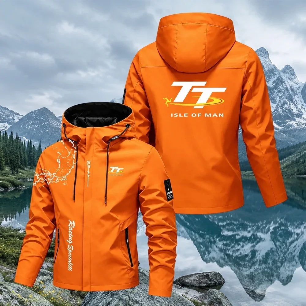 Men's Hooded Zip-Up Jacket