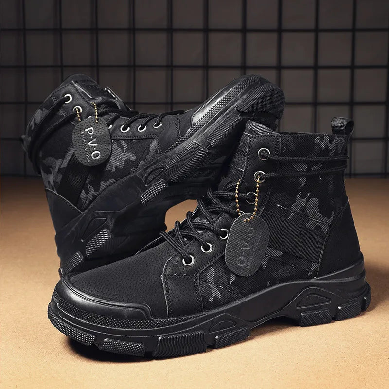 Men's Casual Mid-Calf Winter Boots