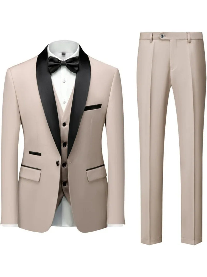 Men's Slim Fit Formal Suit & Blazer Options