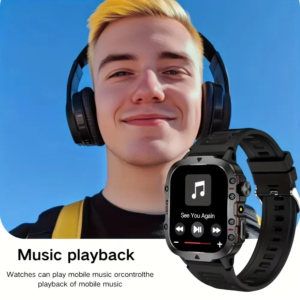 1.83-Inch Calling Smartwatch with Message Alerts