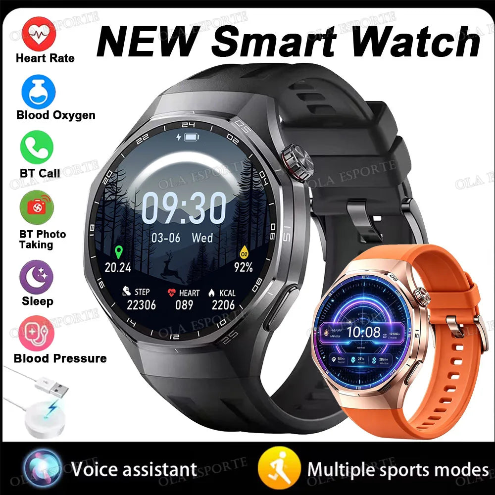 1.52-Inch Calling Smartwatch with Music Control