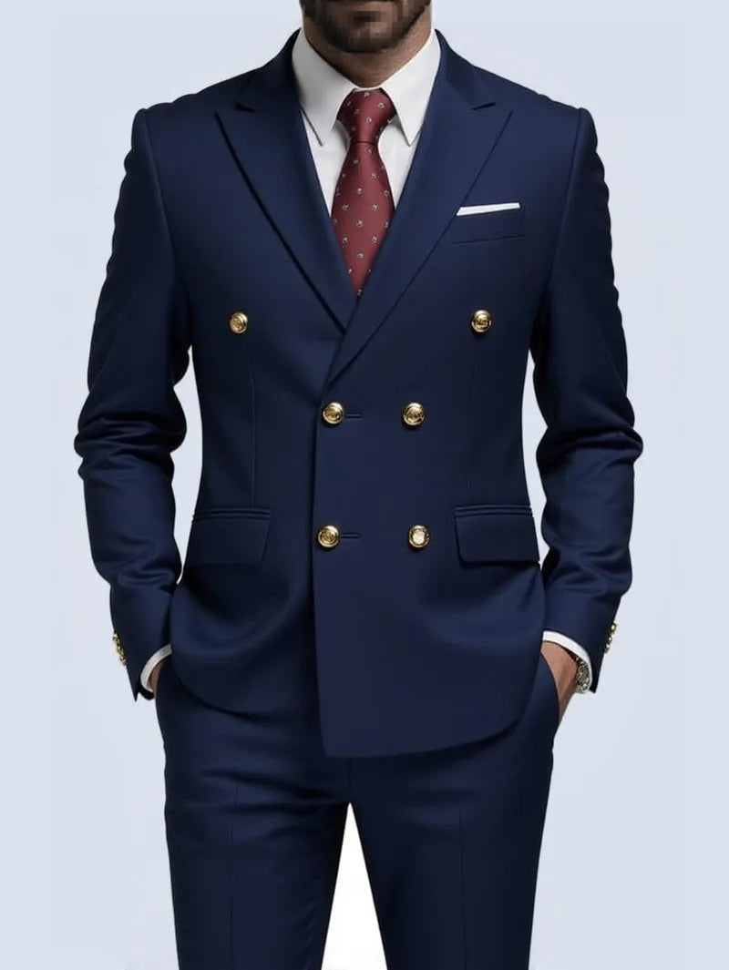 Men's Double-Breasted Occasion Suit