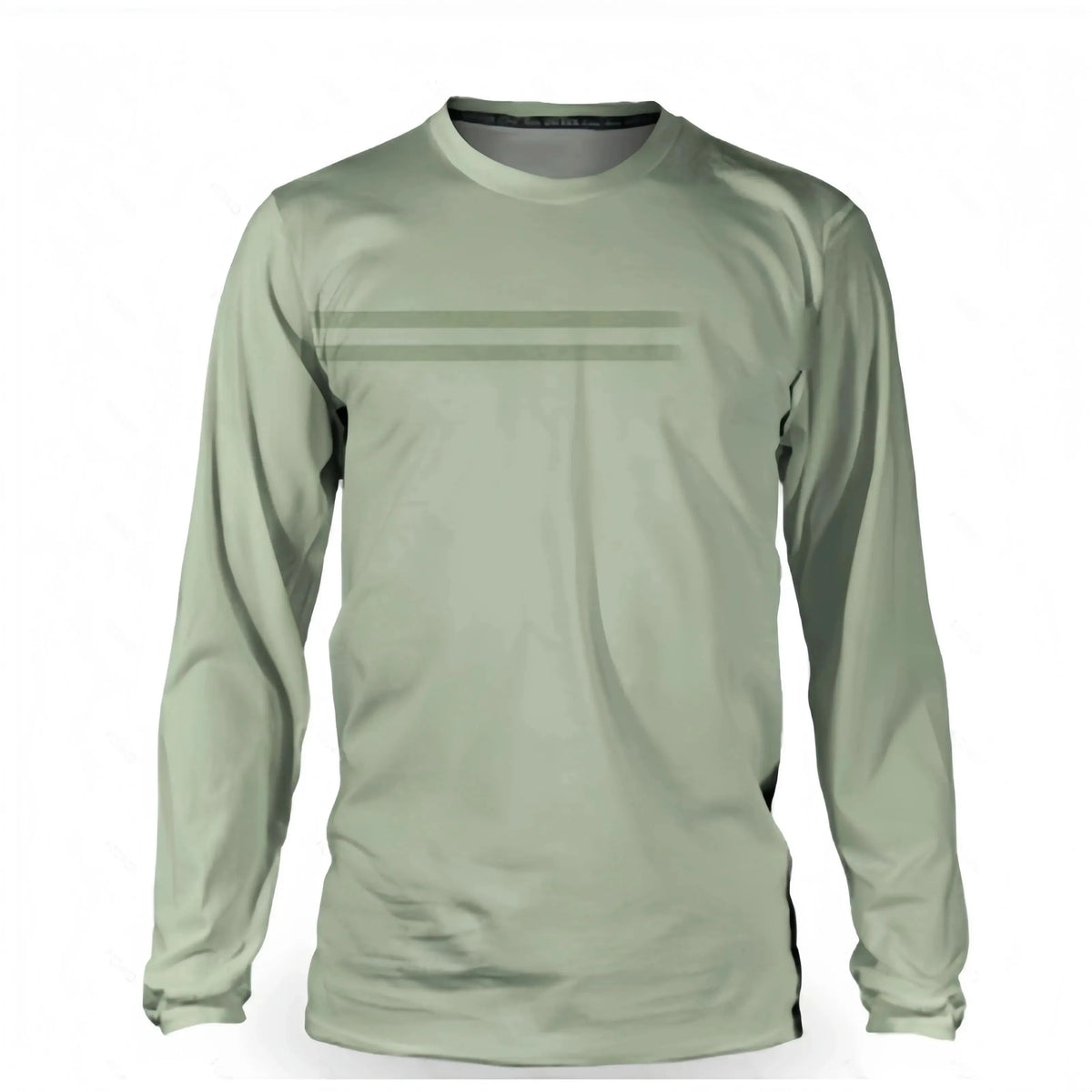 Men's Striped Long-Sleeve Casual T-Shirt