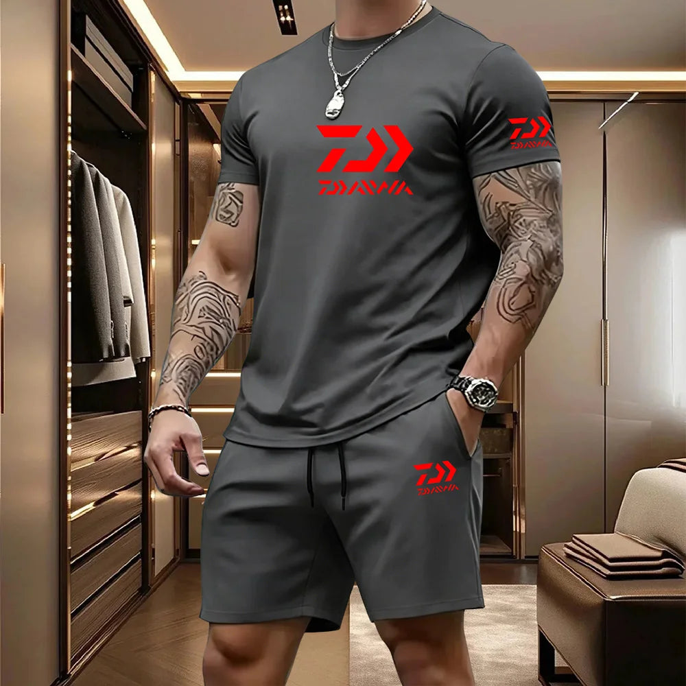 Men's Top & Shorts Set