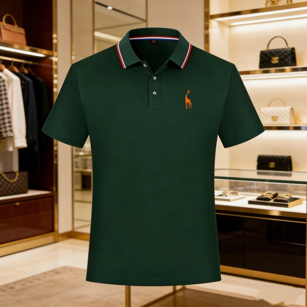 Men's Long-Sleeve Polo Shirt
